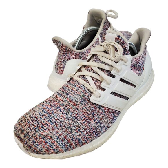 ADIDAS Shoes ULTRABOOST 4.0 Womens Size 10.5 White Multicolor Running DB3198 - Picture 10 of 13